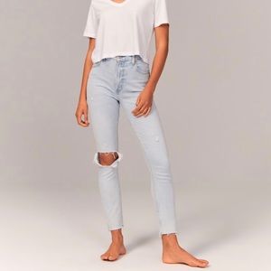 Abercrombie High Rise Skinny Jeans
